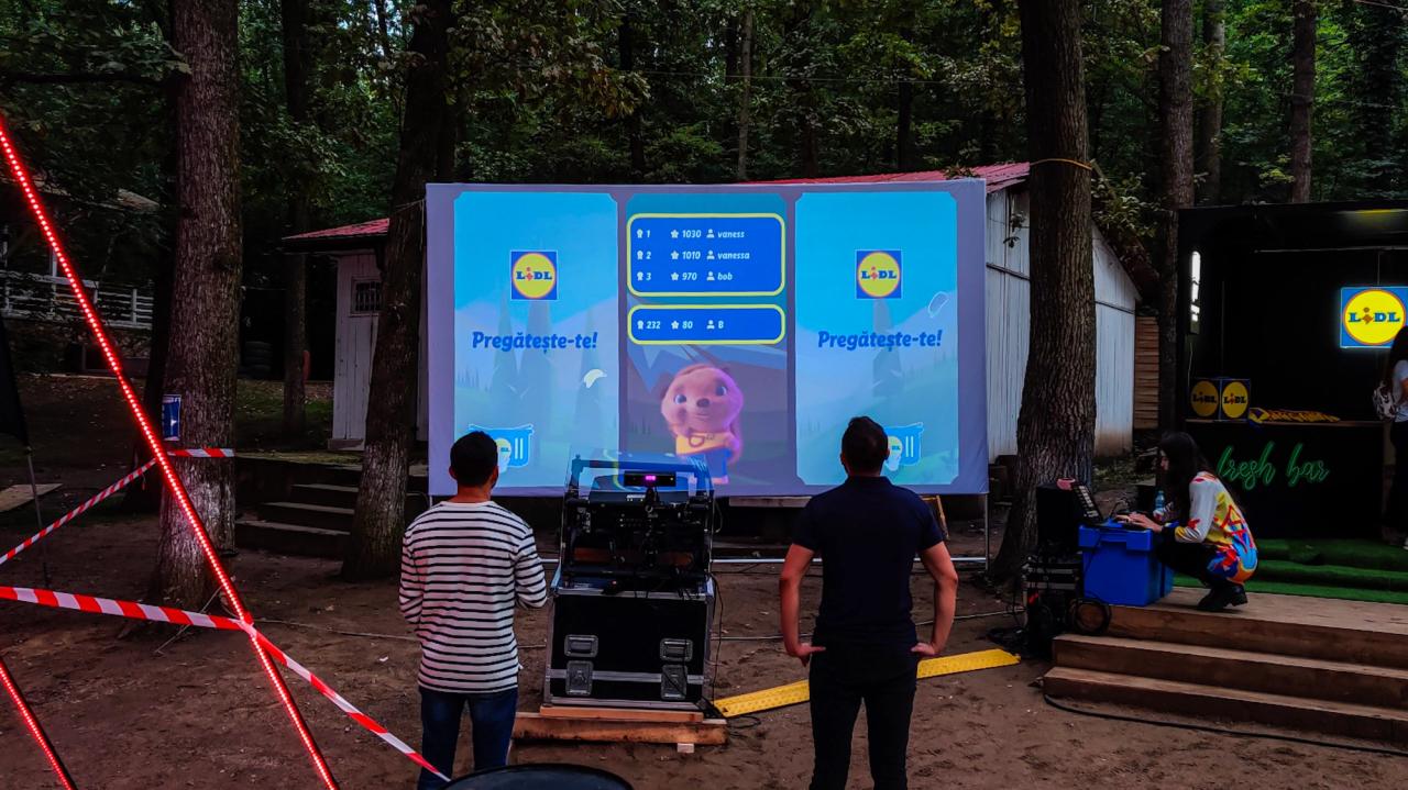 Jocul interactiv Piața Lidl