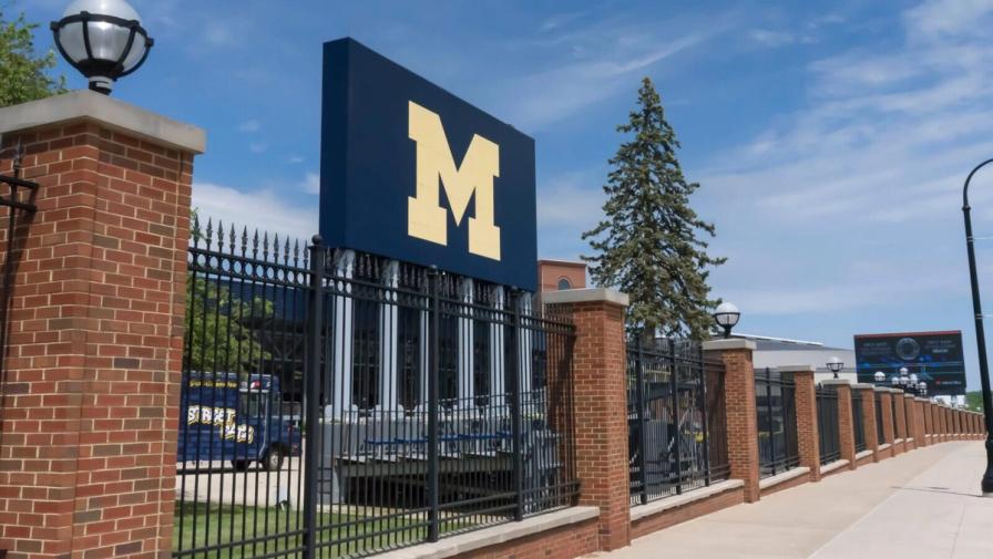 michigan m sign