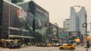 Large Fanatics Fest NYC banners on the exterior of the Javits Center in New York