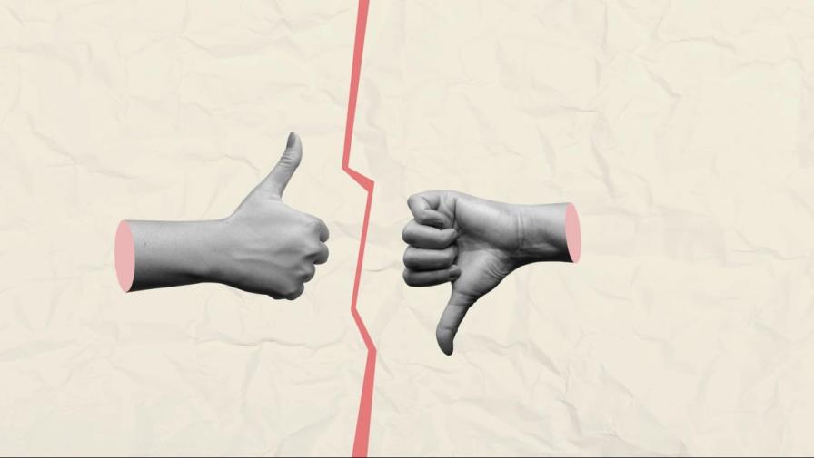 thumbs up thumbs down