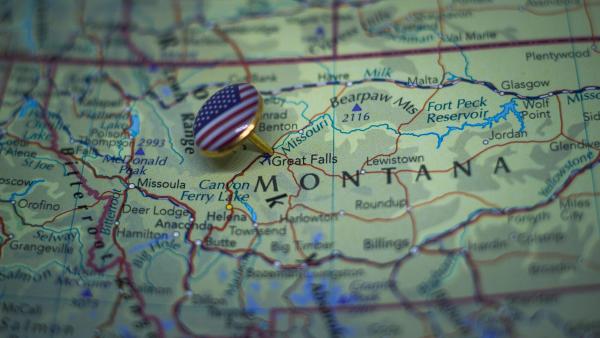 montana map