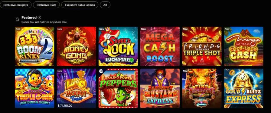 betmgm casino library