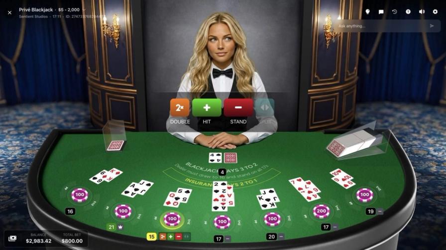 bethog ai dealer blackjack