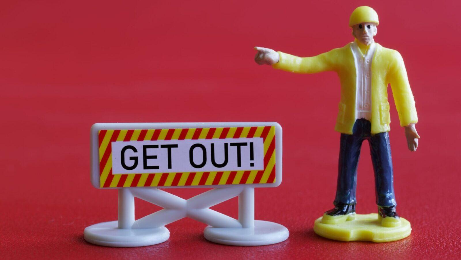 get out