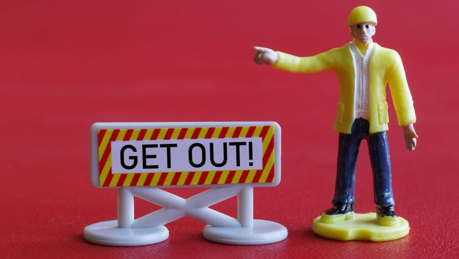 get out