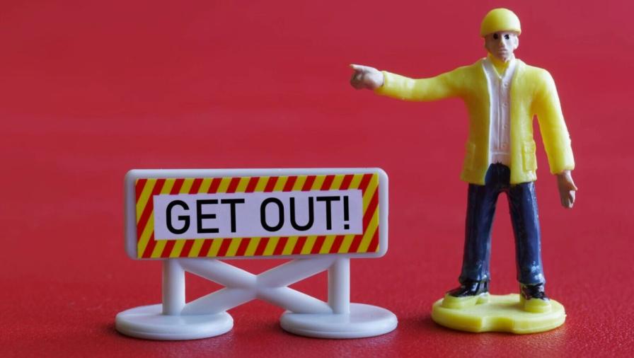 get out