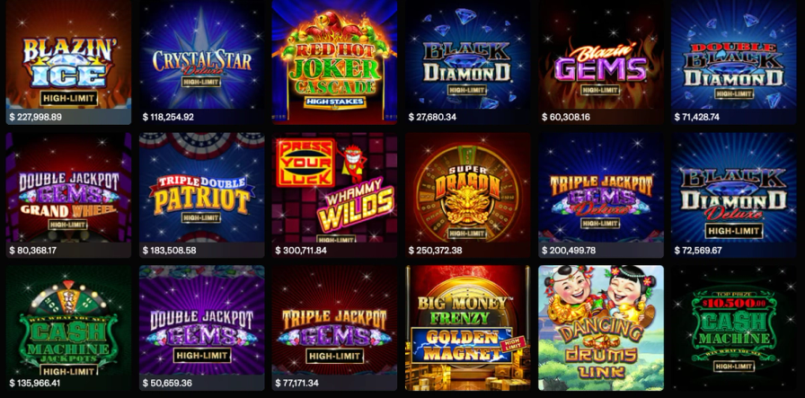 BetMGM Casino high limit games