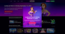 Pop-up on the LuckyLand Slots website announcing its closure on September 14, 20