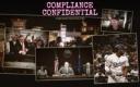 Collage for "Compliance Confidential" series featuring Las Vegas casinos, a government hearing, and a