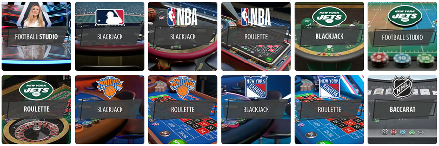 Borgata Casino table games screenshot