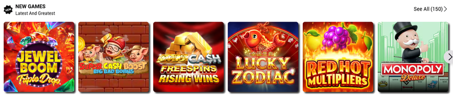 Borgata Casino new game titles