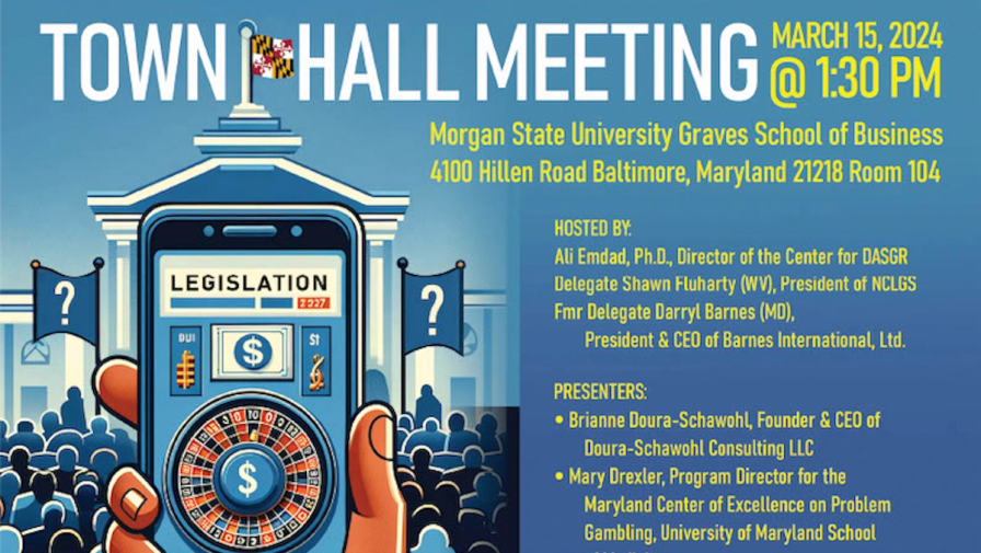 morgan state town hall brochure