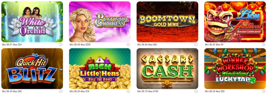 Caesars Palace slot titles