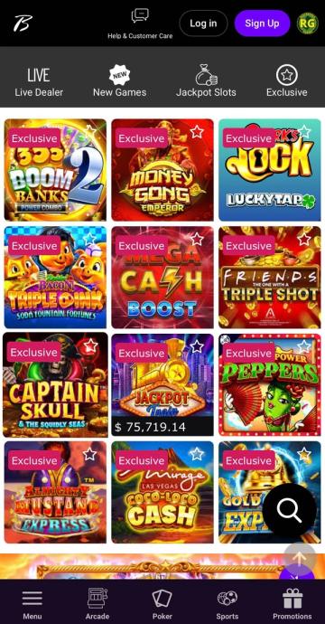 Borgata Casino app screenshot