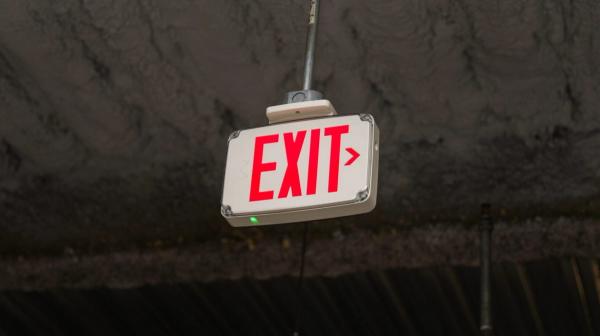 exit sign