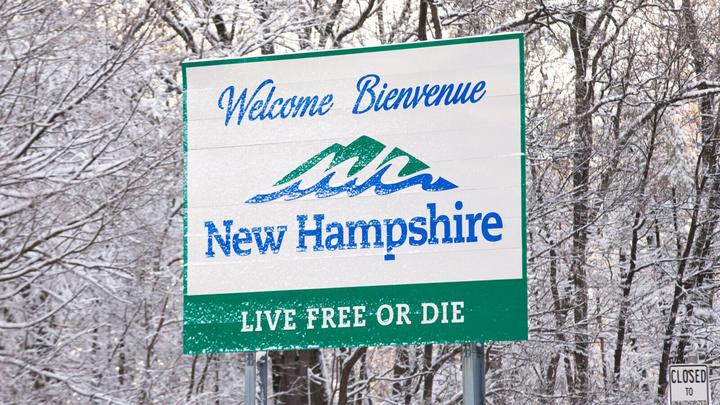 new hampshire sign