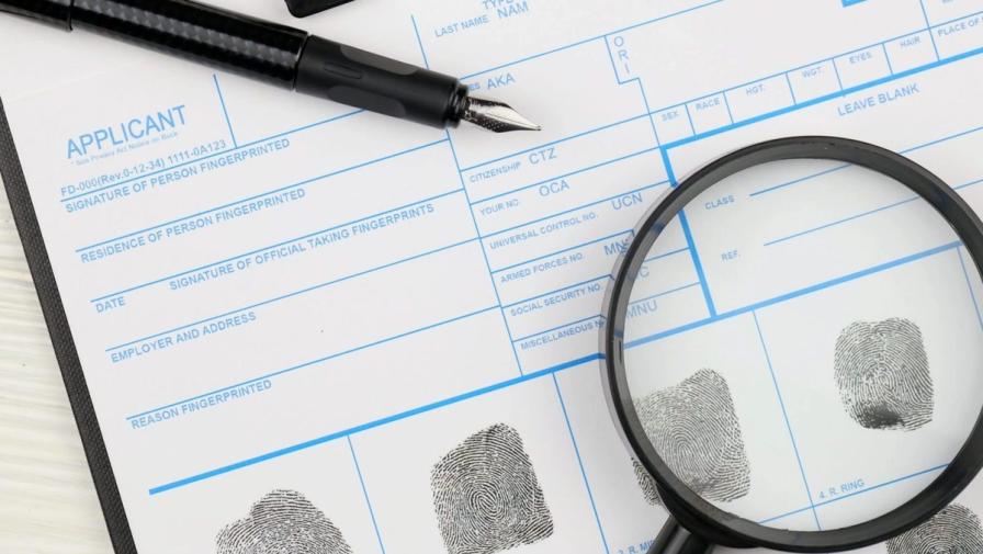 background check fingerprints