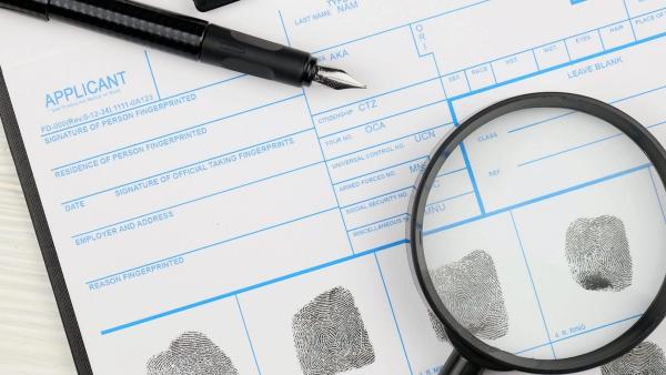 background check fingerprints