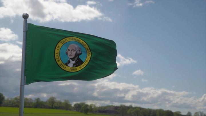 washington state flag