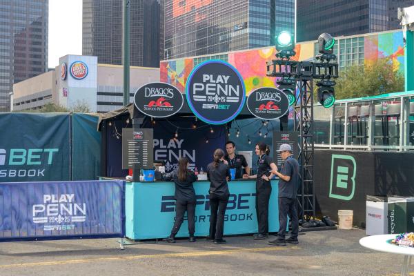 ESPN bet booth