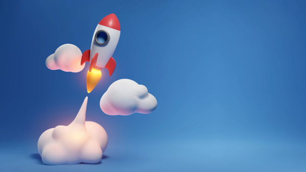 rocket animated
