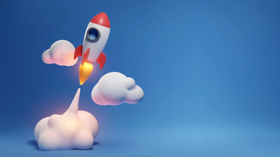 rocket animated