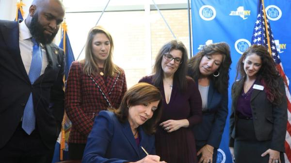 Hochul signs New York sweeps ban