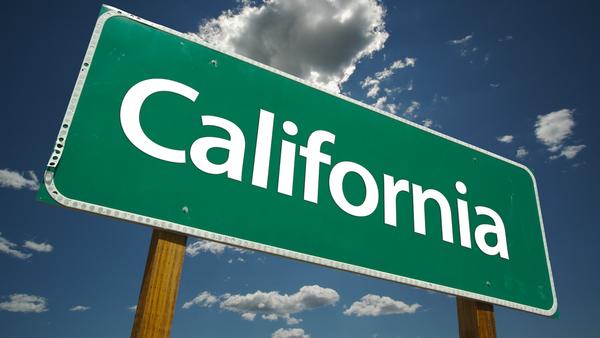 california sign