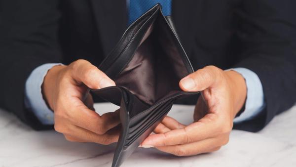 empty wallet
