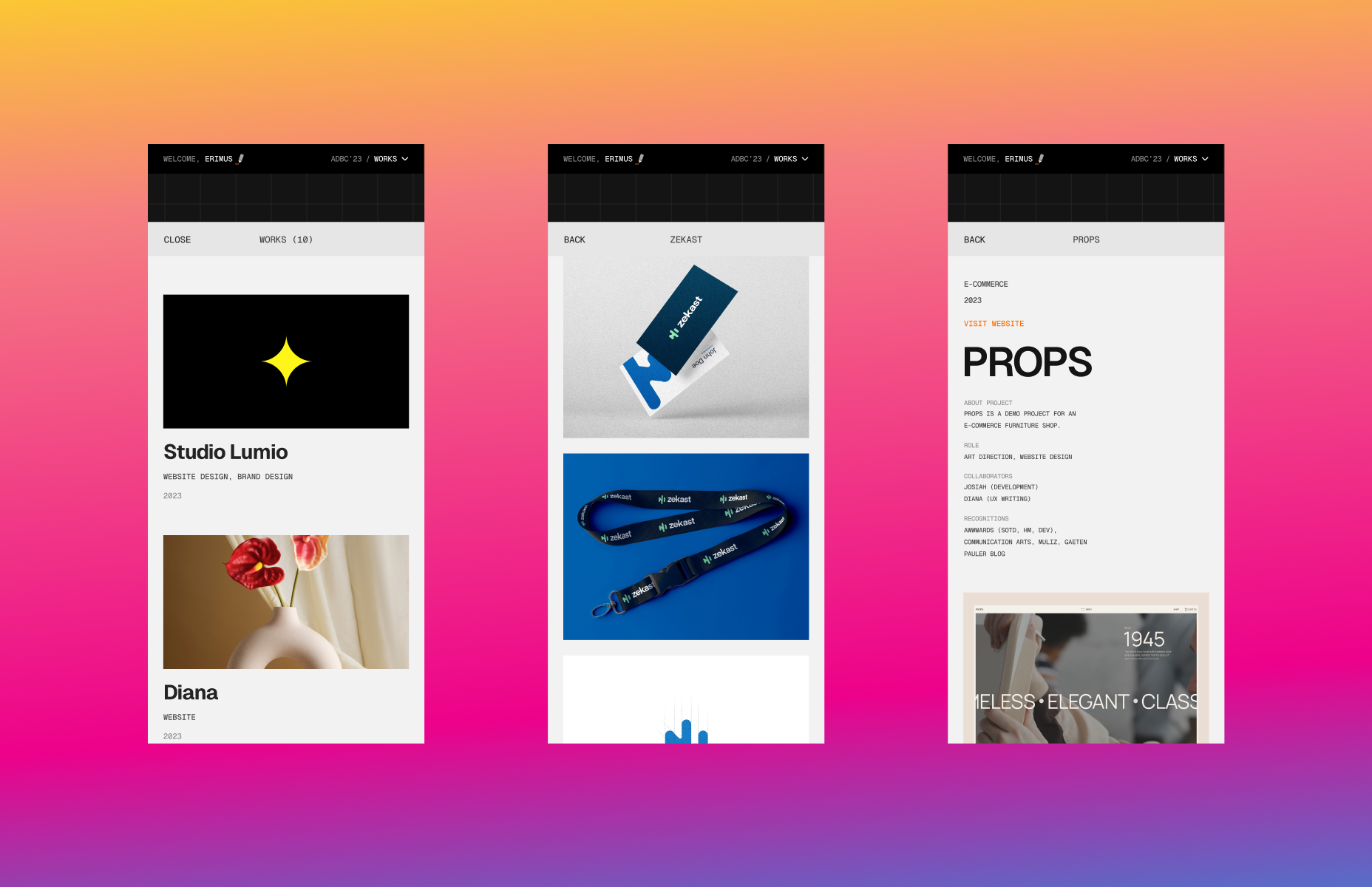 Mobile Mockups