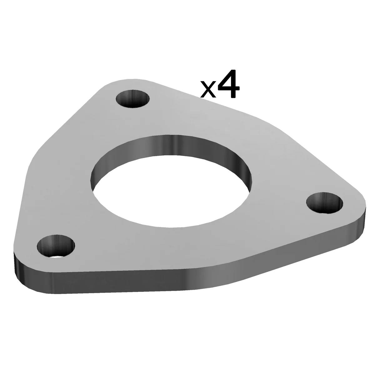 Brida Araña Catalitica VW Sedan 1/4" Para Tubo de 1 1/2"