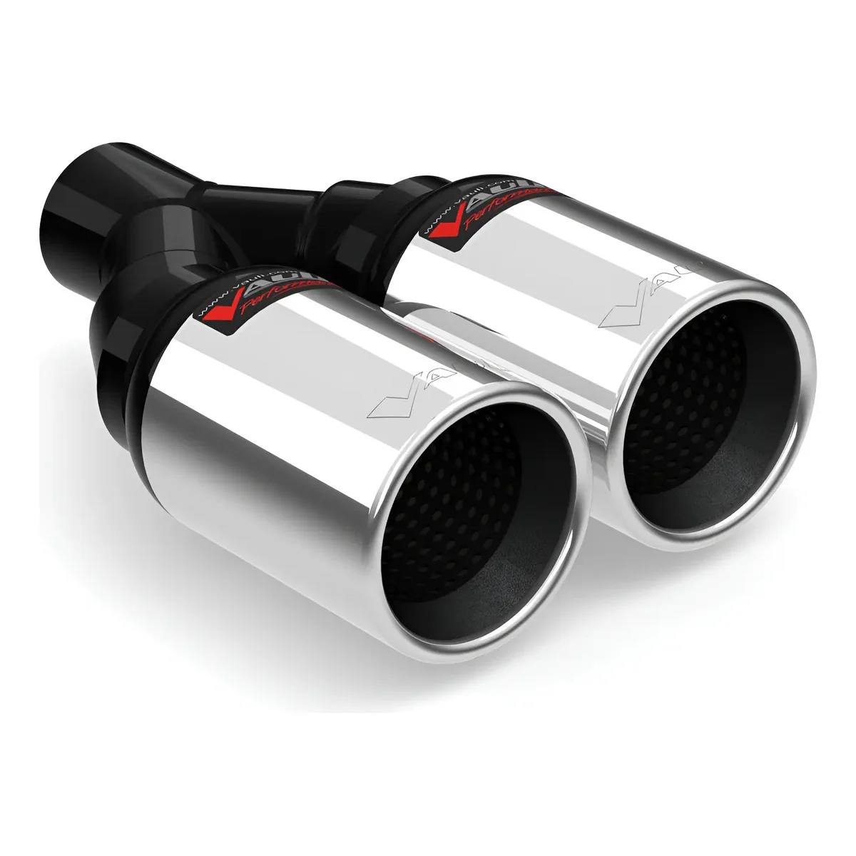 Punta Escape Doble Deportiva Regera 4" Cromado