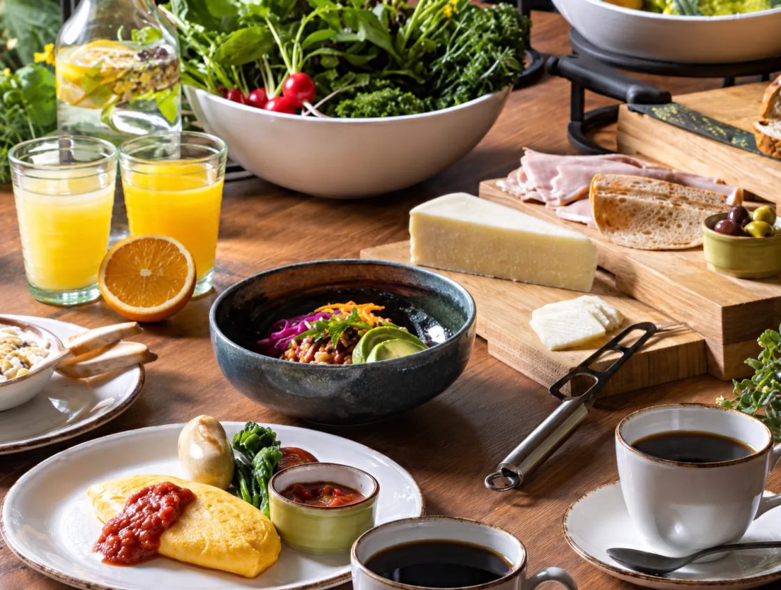 Breakfast served at JAM17 DINING