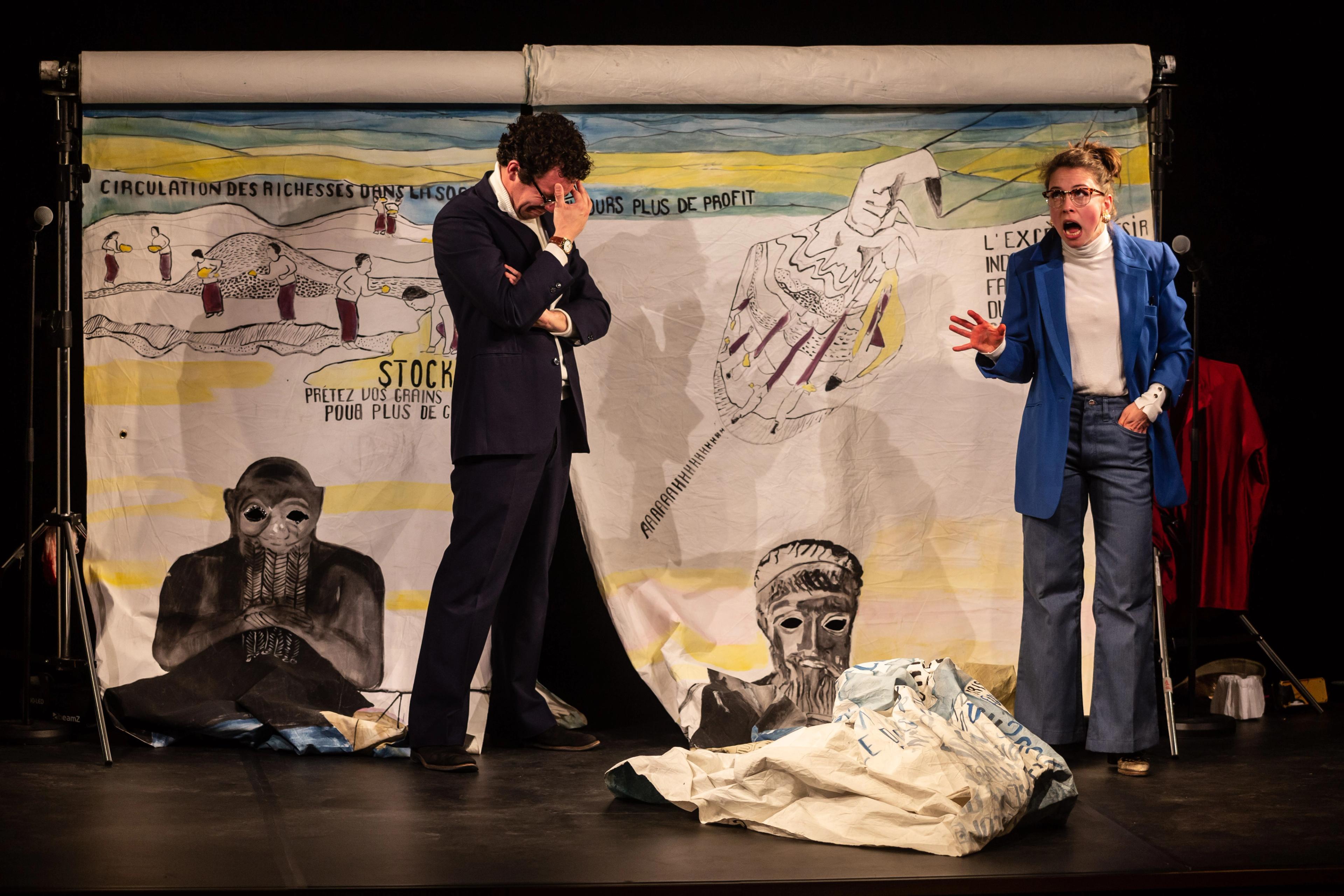 Une de la compagnie Les Barbares