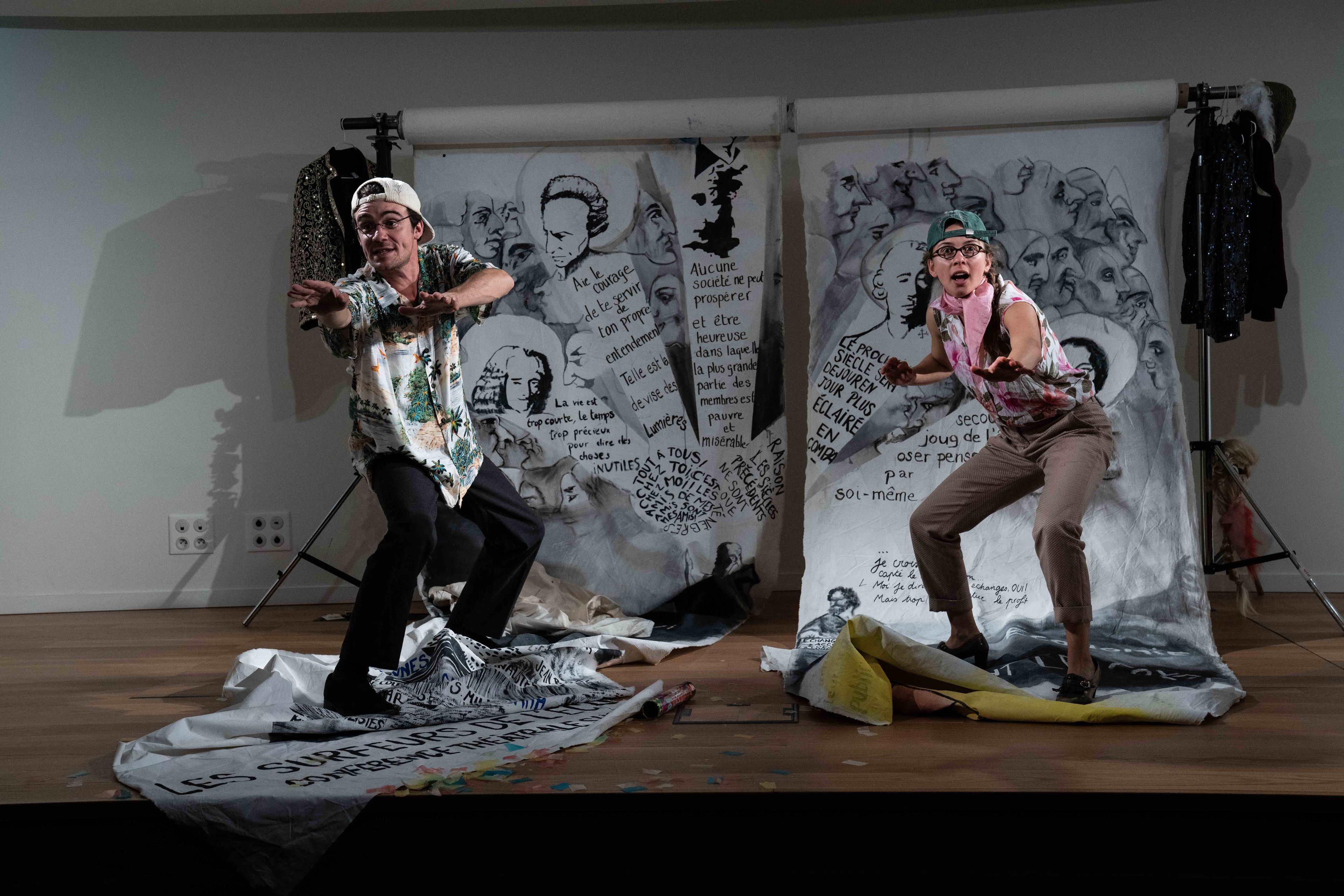 Une de la compagnie Les Barbares