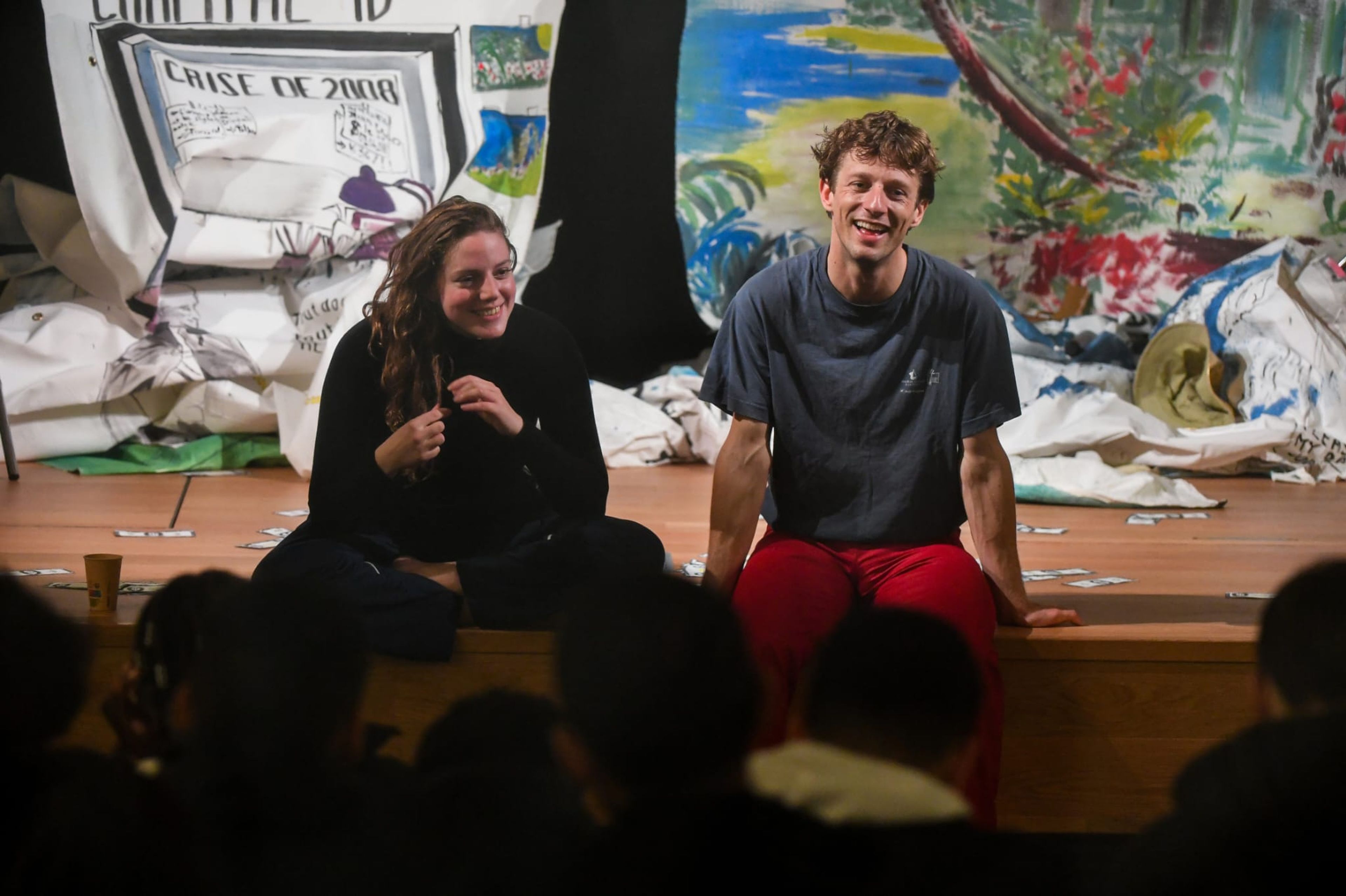 Une de la compagnie Les Barbares