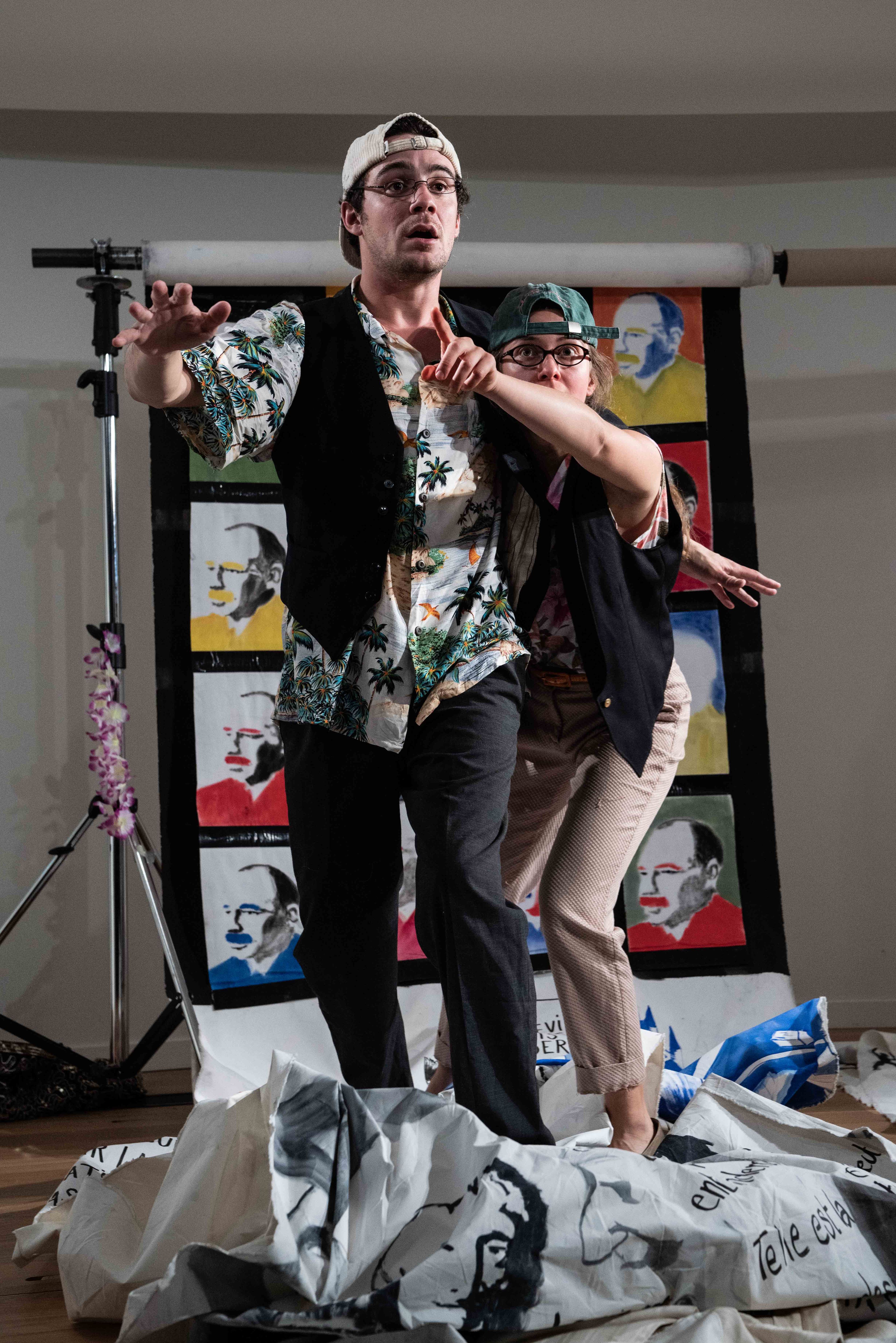 Une de la compagnie Les Barbares