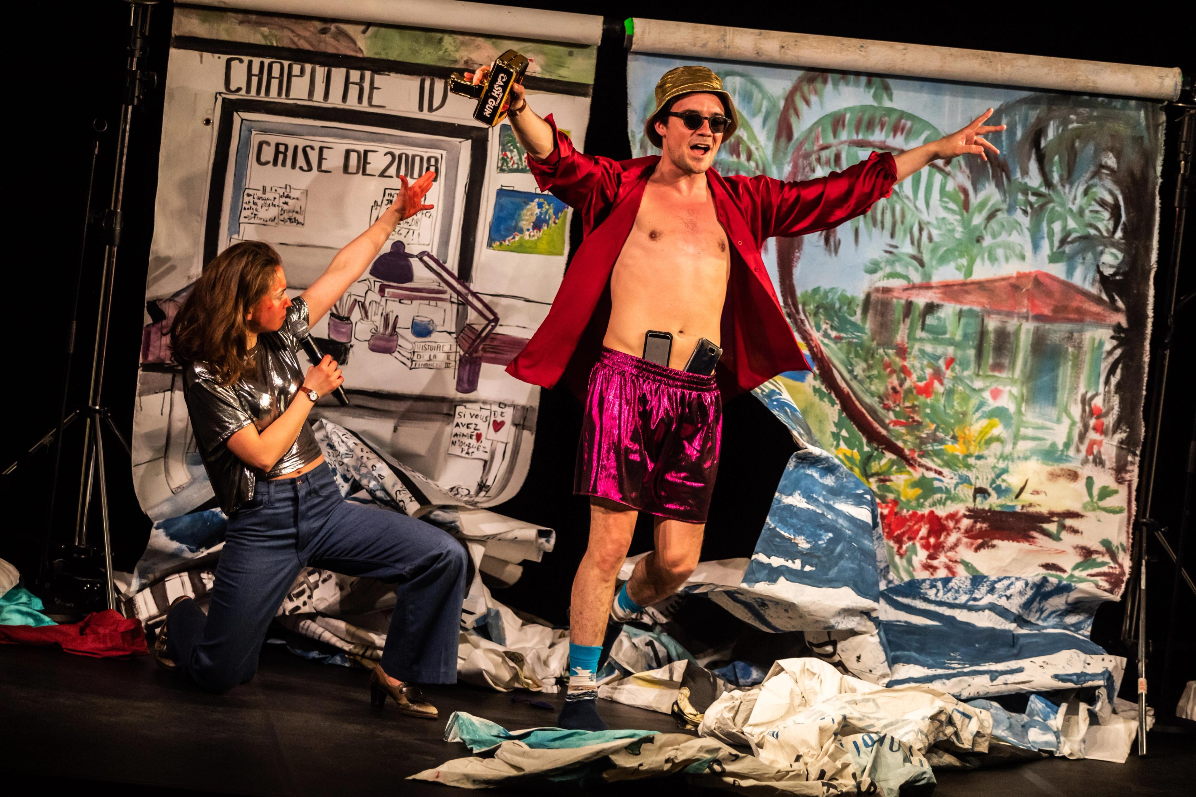 Une de la compagnie Les Barbares