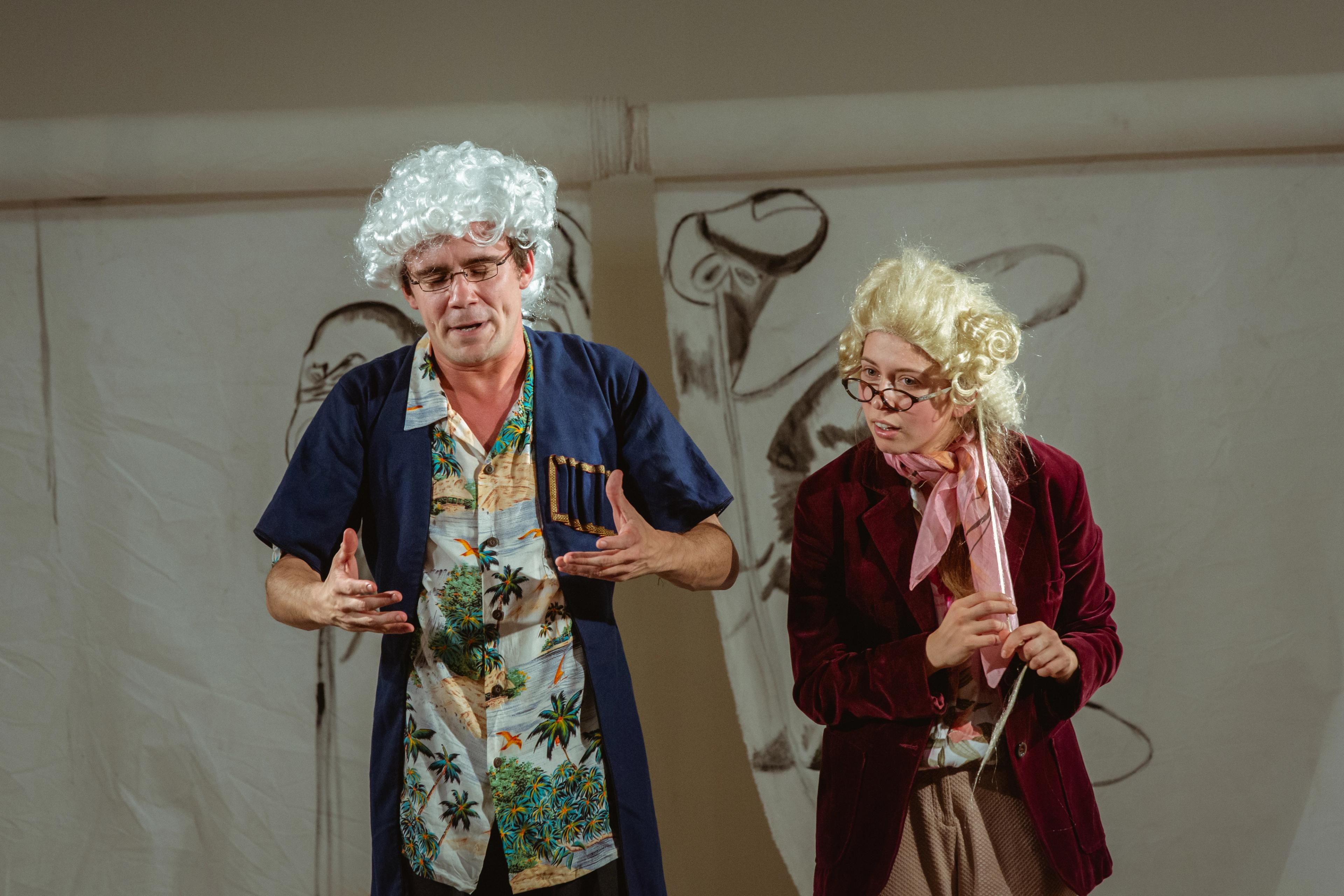 Une de la compagnie Les Barbares