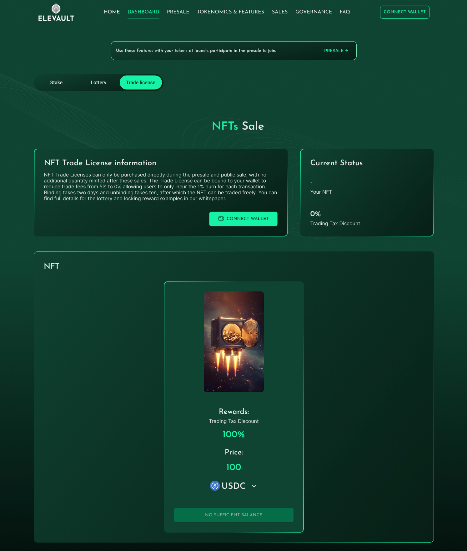 NFT Trade License