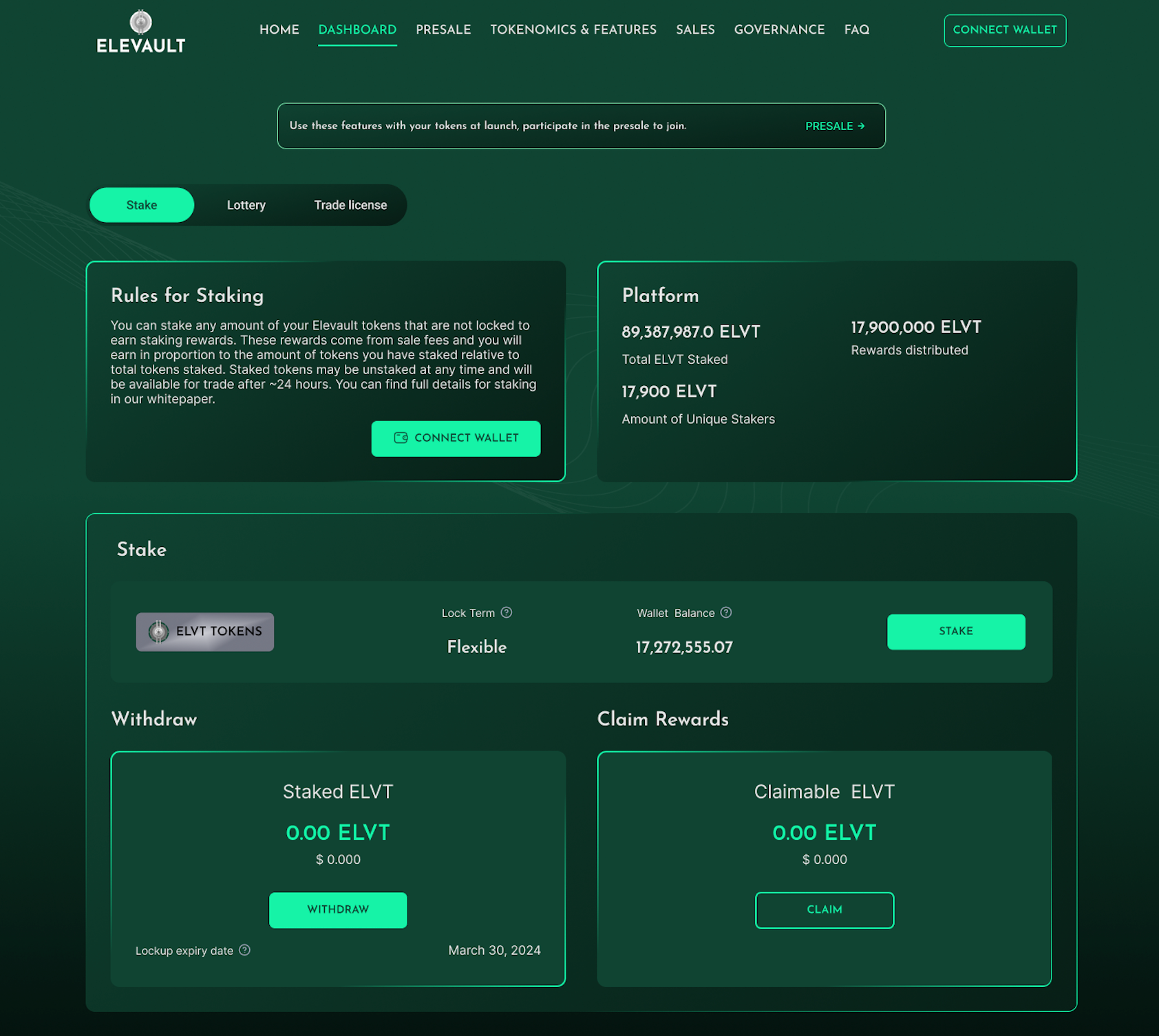 Staking Program