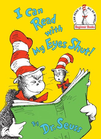 Cover of I Can Read With My Eyes Shut!