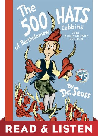 Cover of The 500 Hats of Bartholomew Cubbins: Read & Listen Edition
