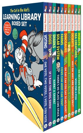 Cover of The Cat in the Hat's Learning Library Boxed Set