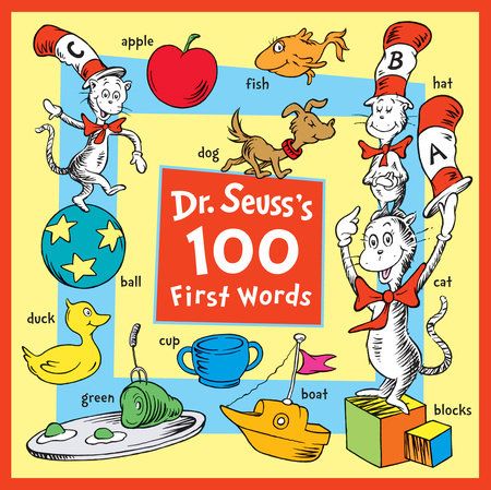Cover of Dr. Seuss's 100 First Words