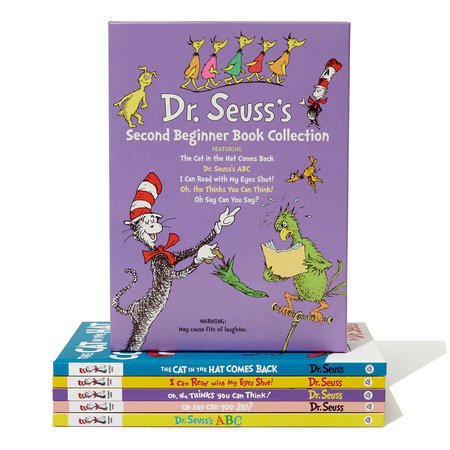 Cover of Dr. Seuss's Second Beginner Book Boxed Set Collection
