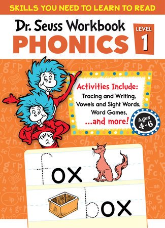 Cover of Dr. Seuss Phonics Level 1 Workbook