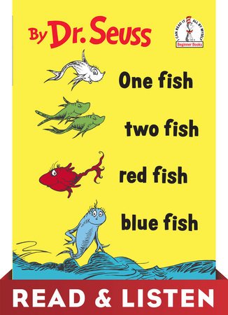 Cover of One Fish Two Fish Red Fish Blue Fish: Read & Listen Edition