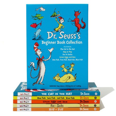 Cover of Dr. Seuss's Beginner Book Boxed Set Collection