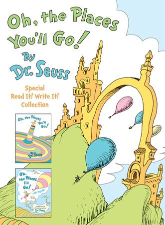 Cover of Oh, the Places You'll Go! The Read It! Write It! 2-Book Boxed Set Collection